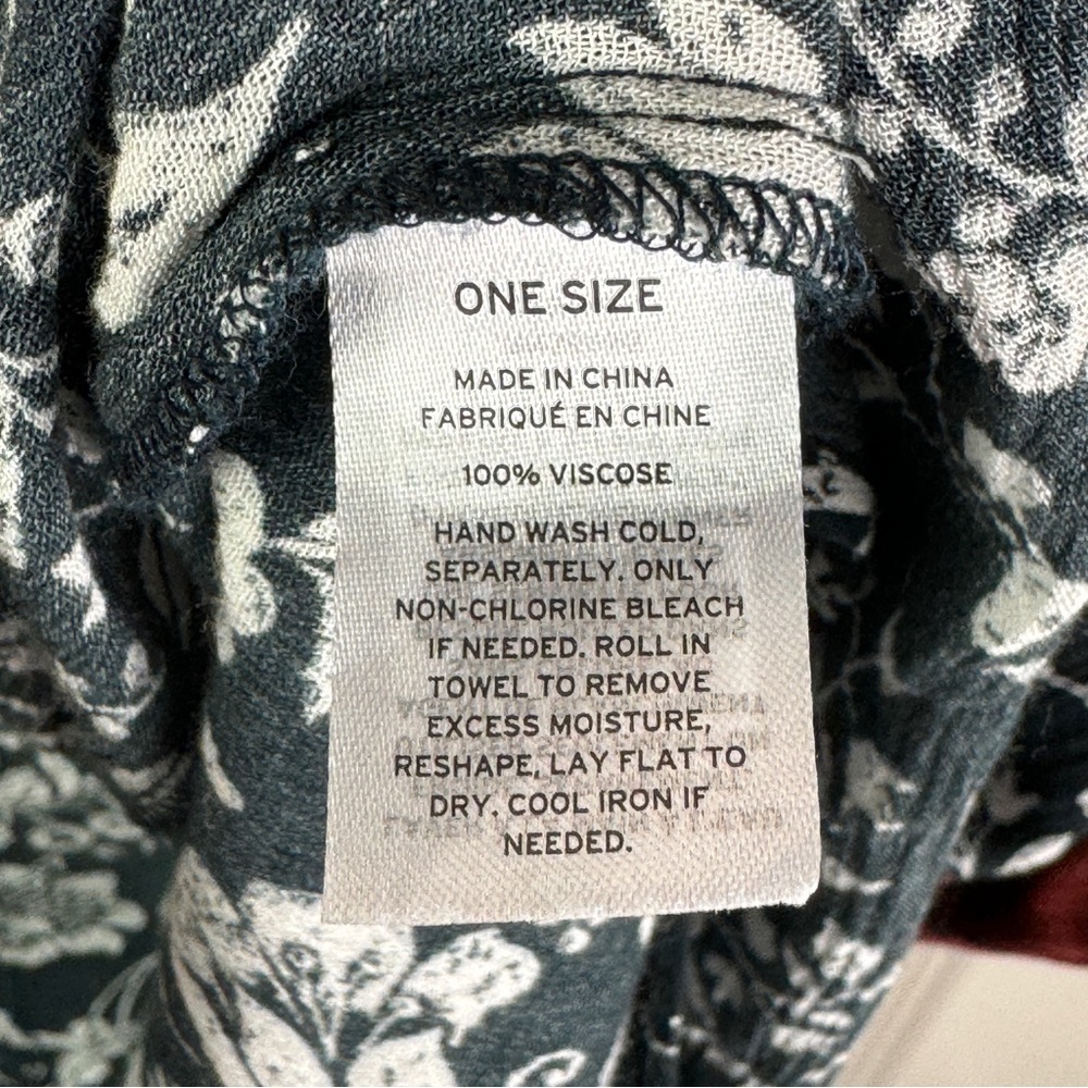 Treasure & Bond Nordstrom Border Print Duster Open Front Cardigan, One Size - Picture 10 of 12